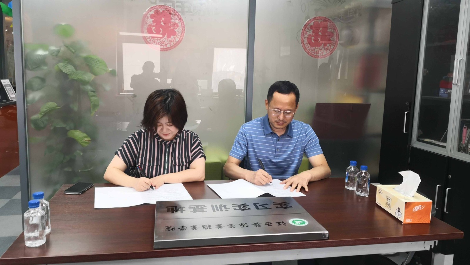 汪汉新书记带队bc体育app下载校领导集中走访企业